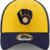 New Era Milwaukee Brewers Alt Logo Team Classic 39THIRTY Navy Stretch Fit Hat S-M