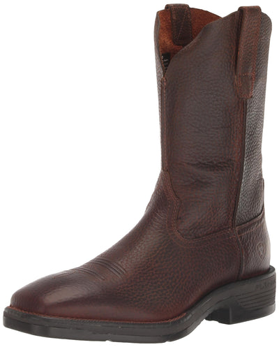 ARIAT Men's Ridgeback Rambler Western Boot - Brown Oiled Rowdy, 11.5 Wide