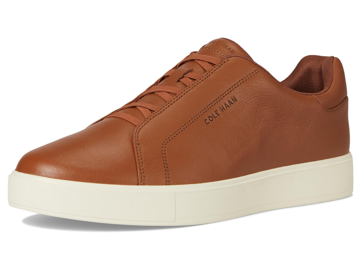 Cole Haan Men's Grandpro Luxe Slip-On Sneakers, British Tan/Ivory, 11.5-M US