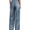 Lauren Ralph Lauren Women's Print Charmeuse Wide-Leg Pants Blue Multi Size: X-Small Inseam: 32