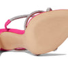 SCHUTZ Naia Paradise Pink/Cristal 7.5 M