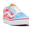 Vans Boy's Old Skool (Little Kid) (Tie-Dye Block) Multi/True White 12 Little Kid M