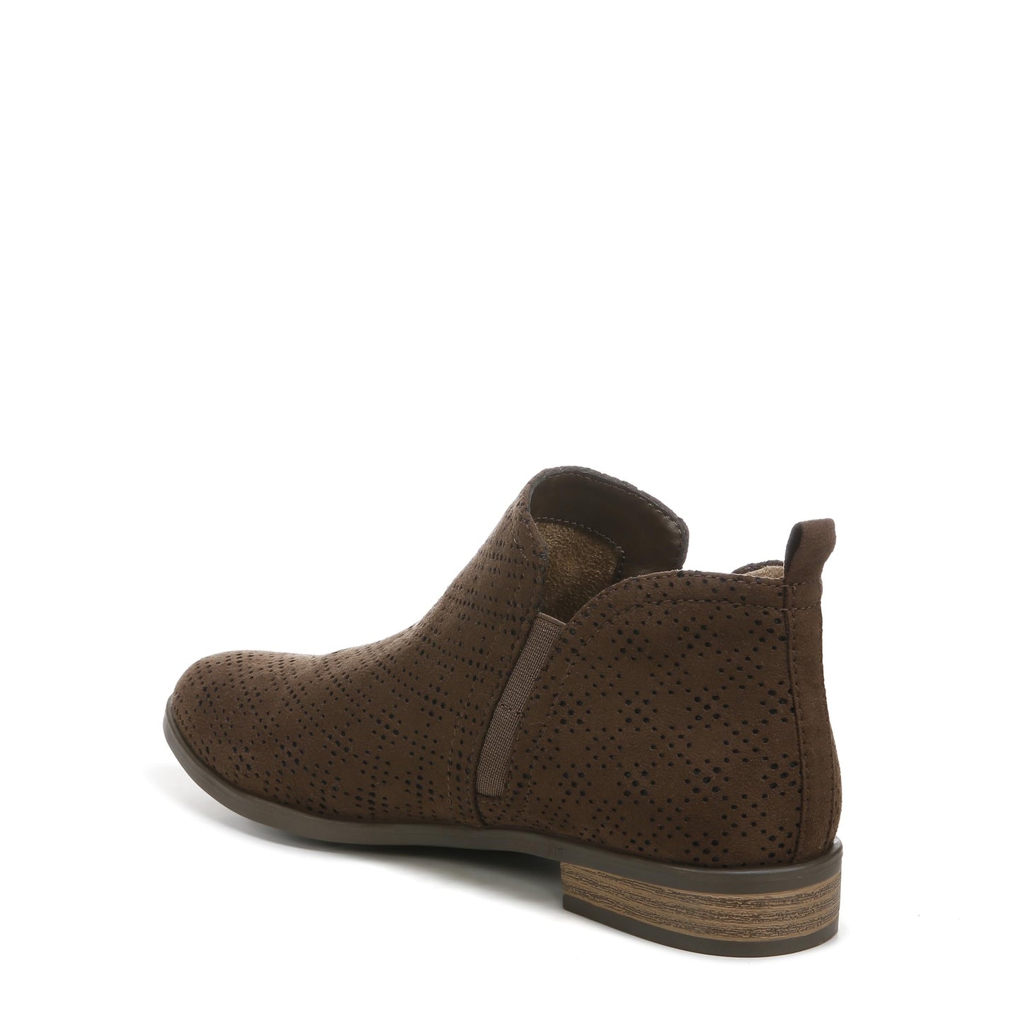 Dr. Scholl's Shoes Women's Rate Zip Ankle Boot Chocolate Brown Microfiber 12 M