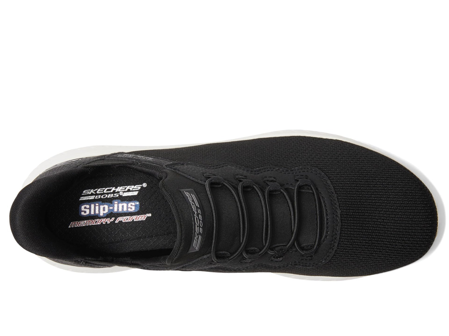 Skechers Bobs Squad Chaos - Daily Inspiration Hands Free Slip-Ins Black 8 D - Wide