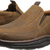 Skechers Men's Glides Docklands Slip-On Loafer,Dark Brown,14 M US