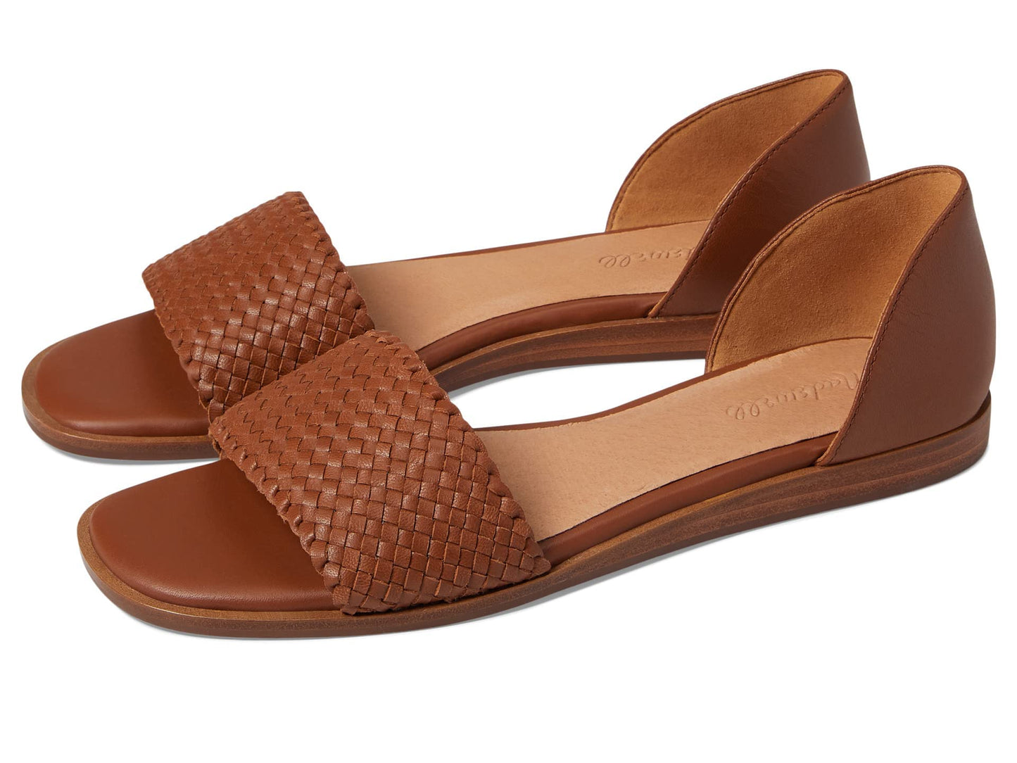 Madewell The Nelda D'Orsay Flat: Woven Edition Dried Maple 5.5 M