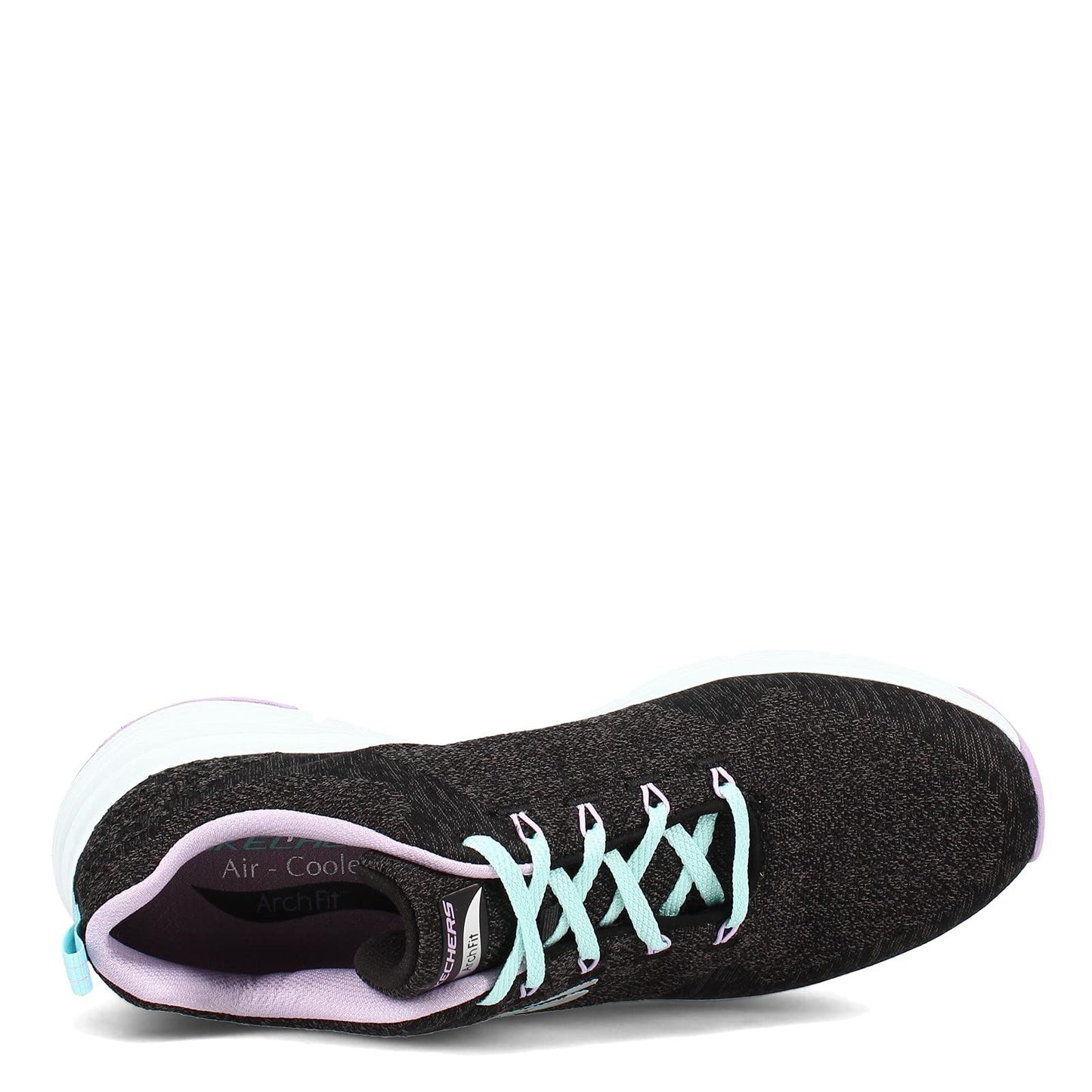Skechers Sport Arch FitComfy Wave Womens Sneaker 10 CD US BlackLavender