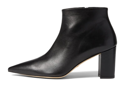 Stuart Weitzman Womens Stuart 75 Zip Bootie Black 7.5 B