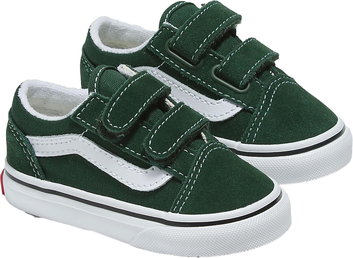 Vans - Toddlers Old Skool V Sneakers with Fastner, Color Mountain View, Size: 8 M US Toddler