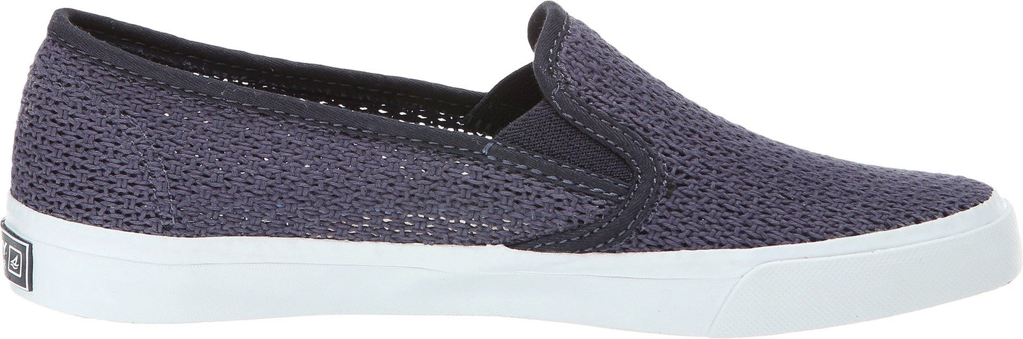 Sperry Women's Seaside Open Mesh, Navy, 9 M US
