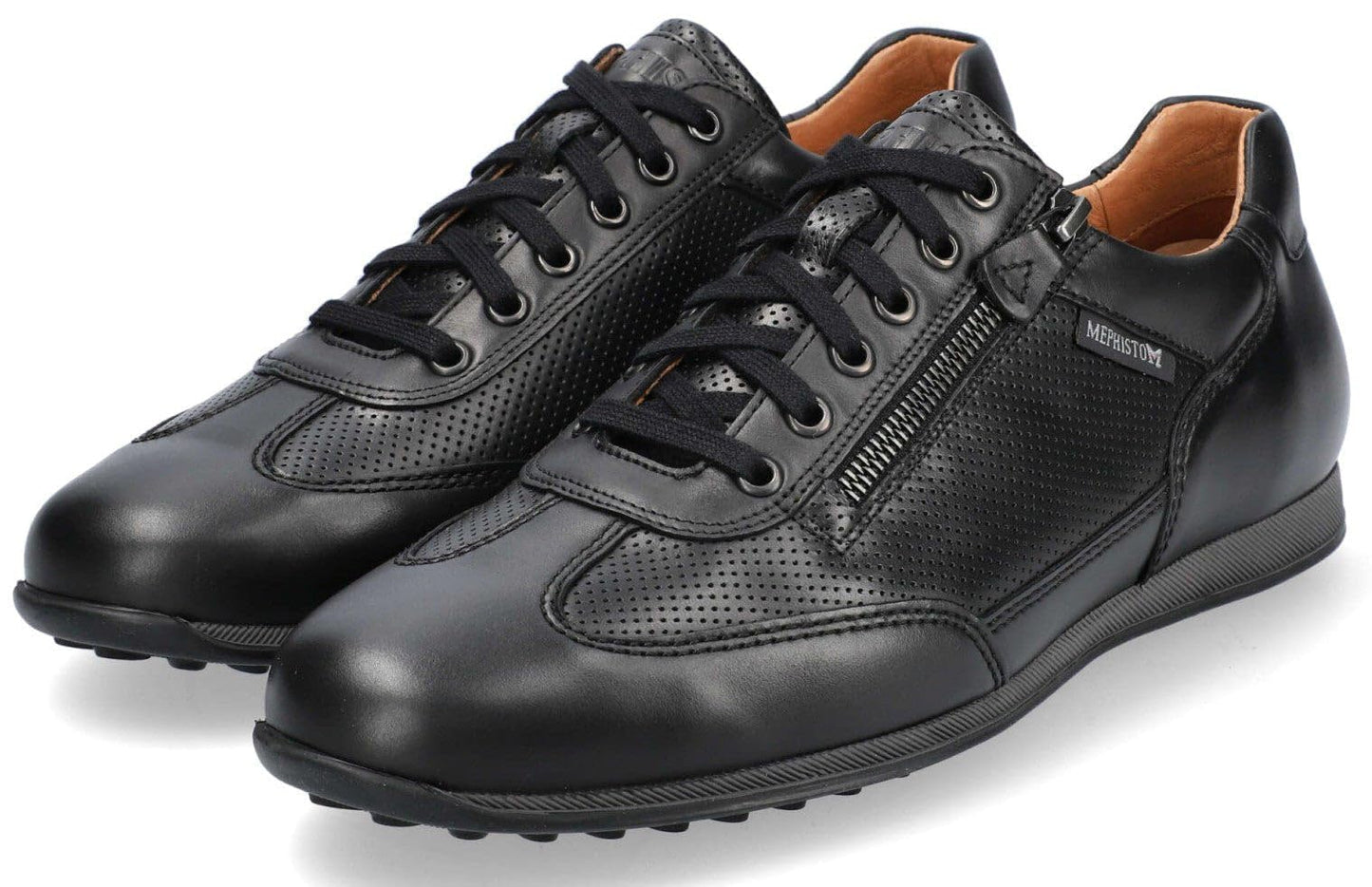 Mephisto Leon Black Randy EU 43 (US Men's 9) D (M)