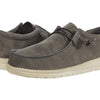 Hey Dude Men's Wally Recycled Leather Coffee Size 15 | Men’s Shoes | Men's Lace Up Loafers | Comfortable & Light-Weight