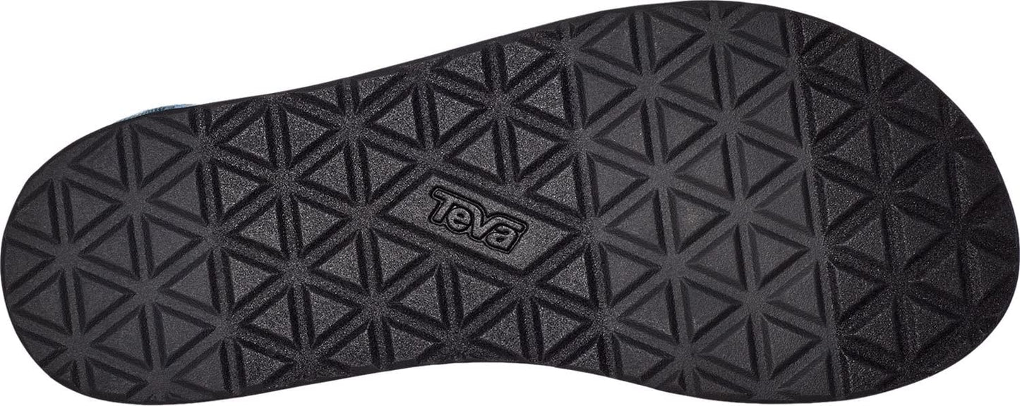 Teva Women's Midform Universal Sandal, Retro Geometric Blue, 5