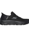 Skechers Women's Go Walk Flex Hands Free Slip-Ins - Grand Entry Sneaker, Black, 13 Wide US