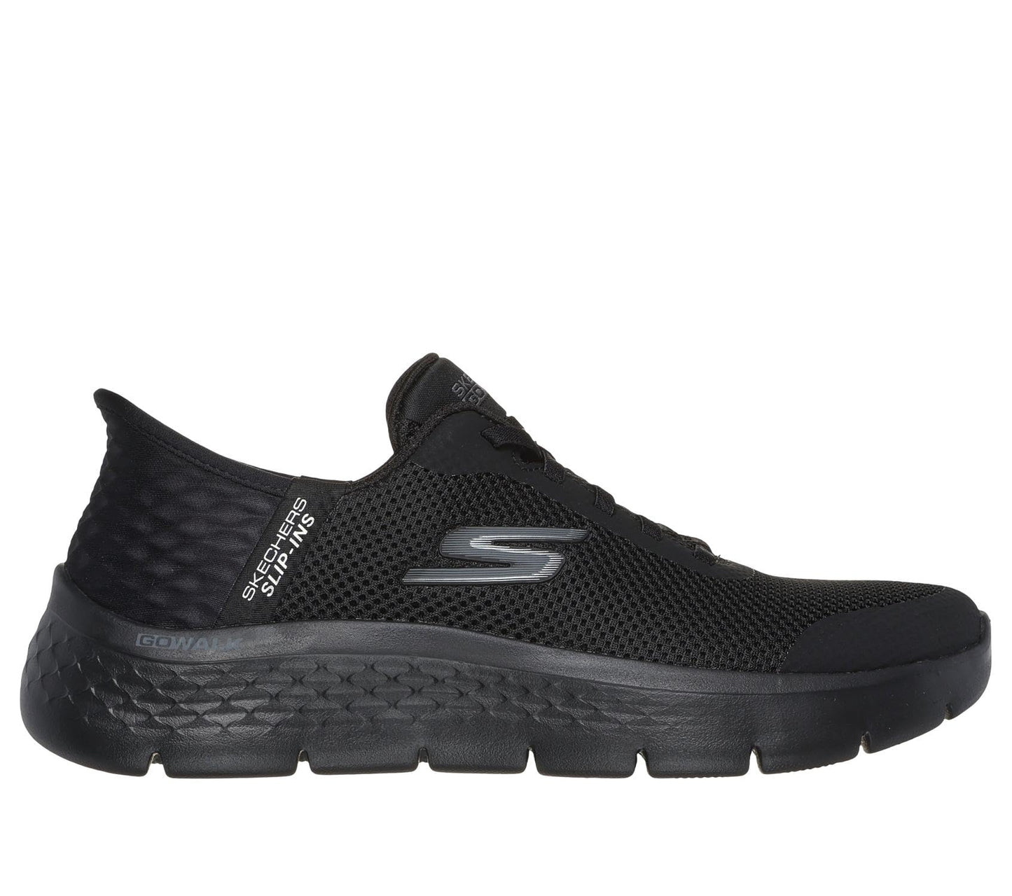 Skechers Women's Go Walk Flex Hands Free Slip-Ins - Grand Entry Sneaker, Black, 13 Wide US