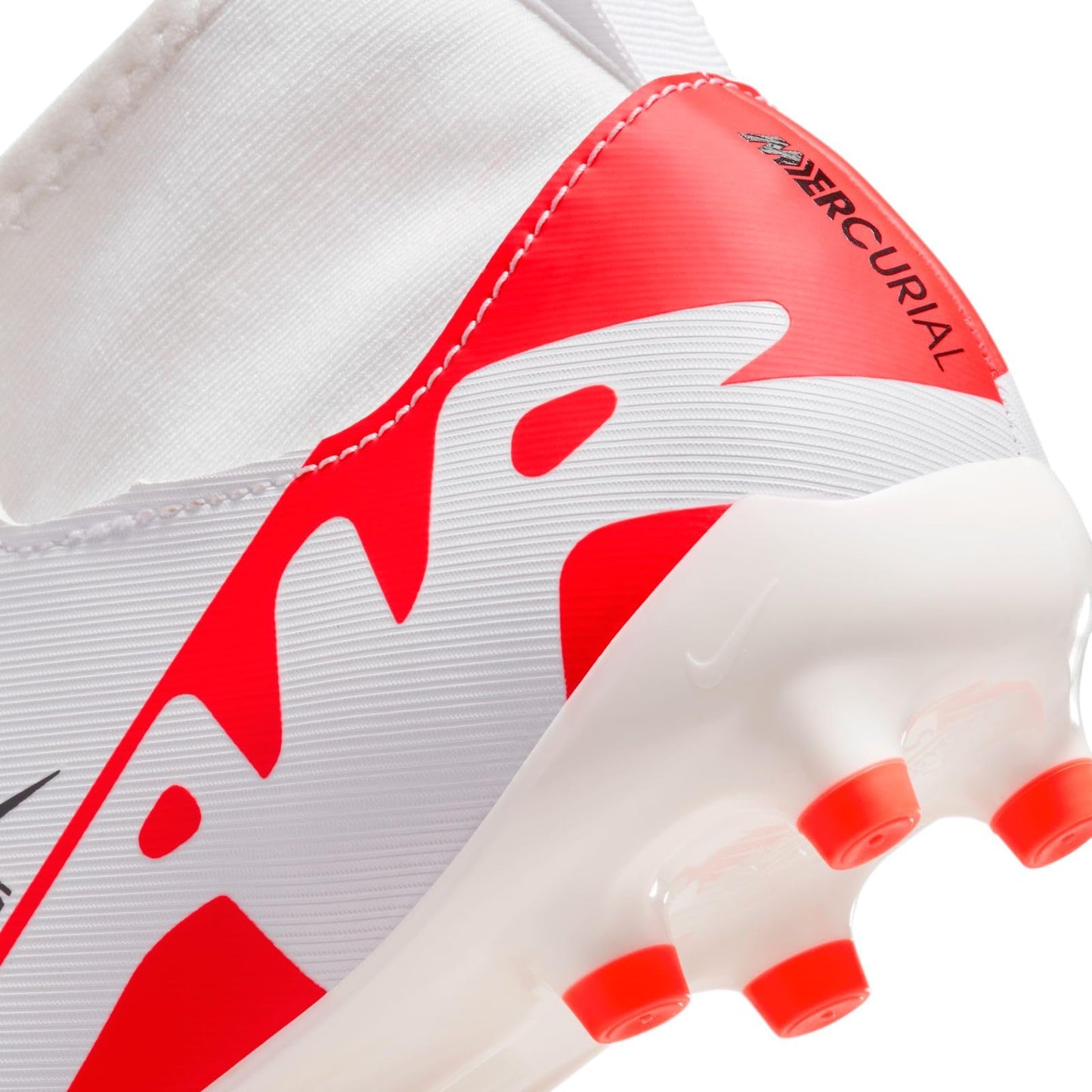 Nike Jr. Zoom Mercurial Superfly 9 Academy XXV MG (DJ5623-600, Bright Crimson/Black/White) Size 1.5
