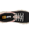 Caterpillar Invader Sport CT - Sneakers for Women - Leather and Mesh Upper - EVA Footbed - Rubber Lug Outsole Black/Rosette Nubuck 6.5 B - Medium
