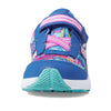 Saucony Ride 10 JR Running Shoe, Blue/Swirl, 8 Wide US Unisex Little_Kid