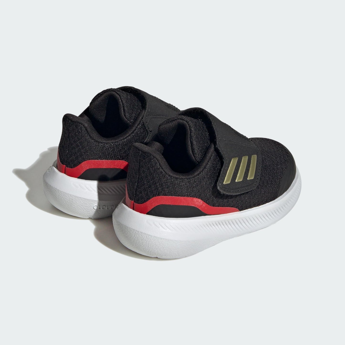 adidas RunFalcon 3.0 AC (Toddler) Core Black/Gold Metallic/Better Scarlet 5 Toddler M