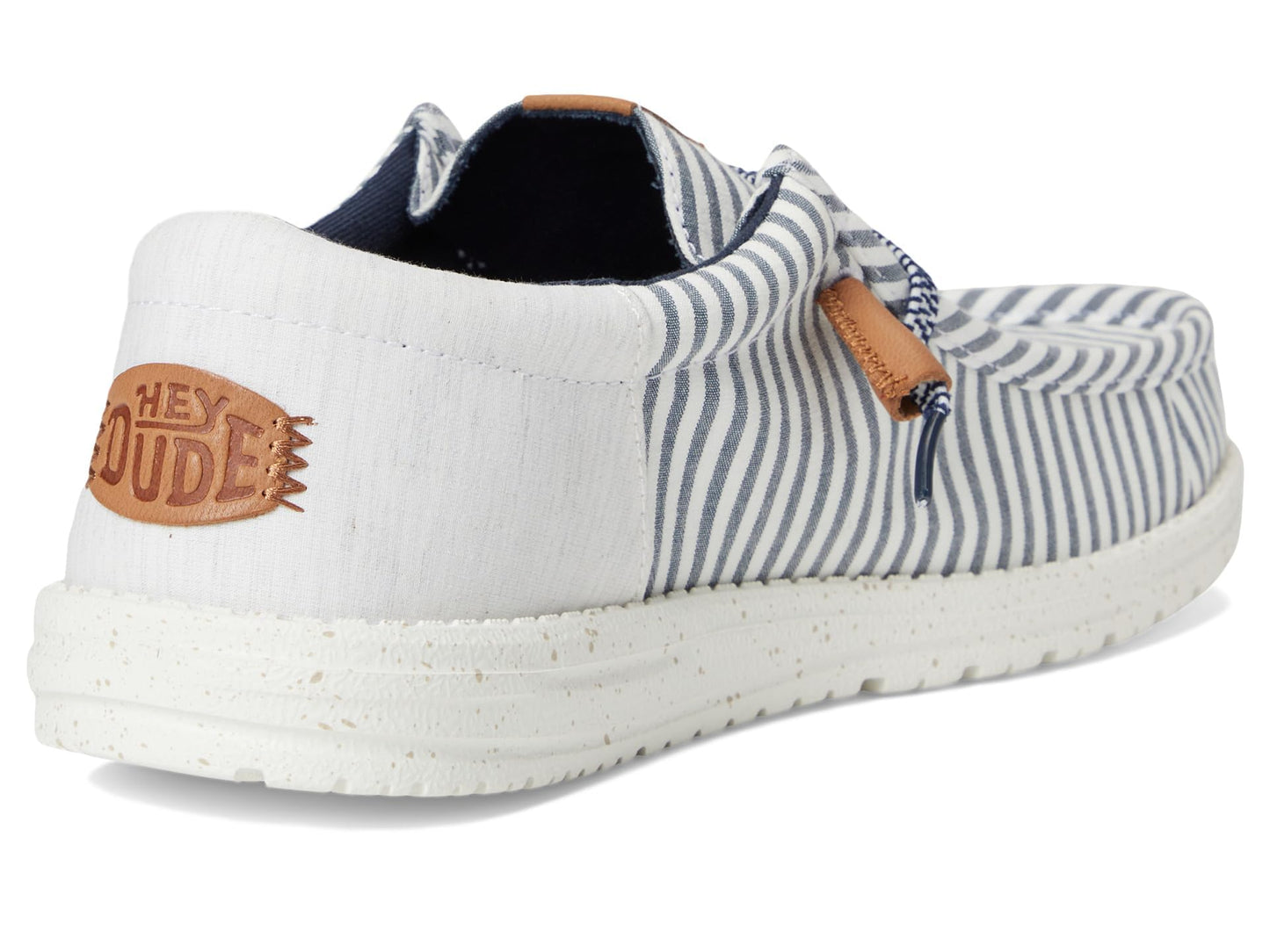HEYDUDE Men's Wally Funk Nu Prep Princess Blue/Wood Ash 11 Medium