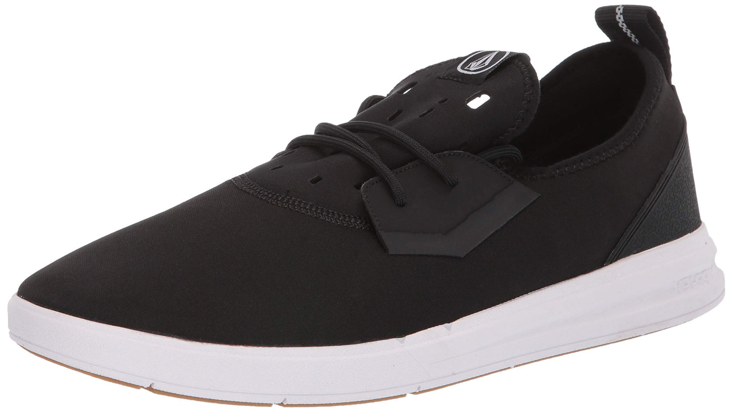 Volcom Men's Draft Water Shoe Skate, Black White, 6.5 D US