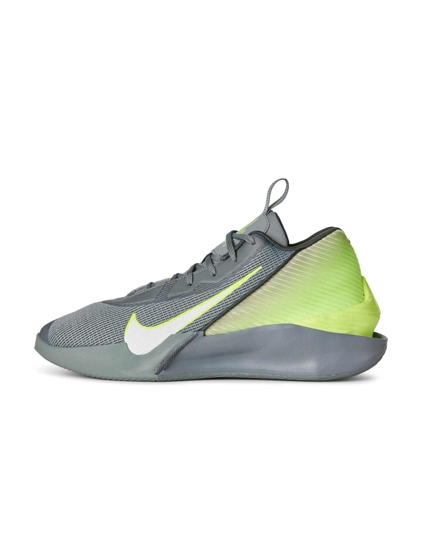 Nike Men's G.T. Jump Academy Basketball Shoes, Smoke Grey/White-Dark Smoke Grey-Volt, 5.5