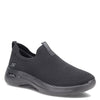 Skechers Women's Go Walk Arch Fit Iconic Sneaker, Black/Black, 5 Wide
