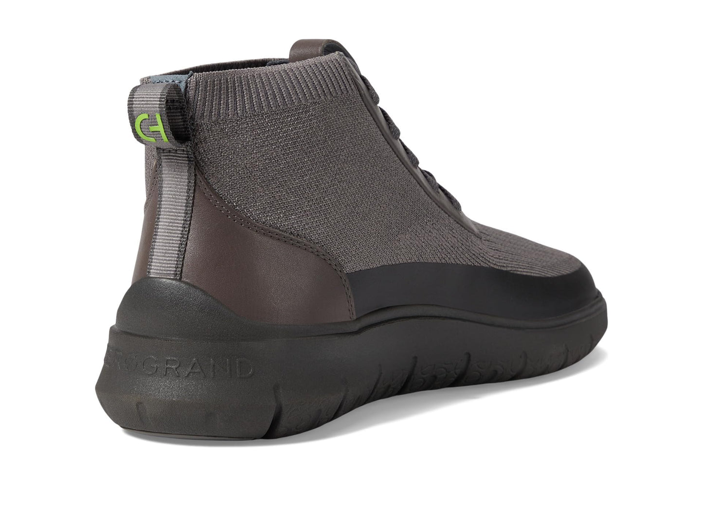 Cole Haan Men's Generation Zerogrand Stitchlite High-Top WR Hiking Shoe, Tornado/Pavement, 11.5
