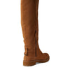 Cole Haan Waterproof Greenwich Tall Boot Golden Honey Suede/Antique 7.5 B (M)