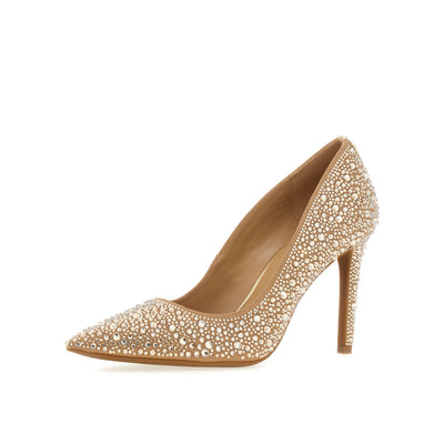 Michael Kors Alina Flex High Pump Pale Gold 8 M