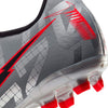 Nike Kids Jr. Phantom Venom Academy FG (Toddler/Little Kid/Big Kid) Metallic Bomber Grey/Black/Particle Grey 6 Big Kid M