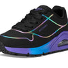 Skechers Women's Uno Gen1 310311L (Little Kid/Big Kid) Black/Multi 1 Medium