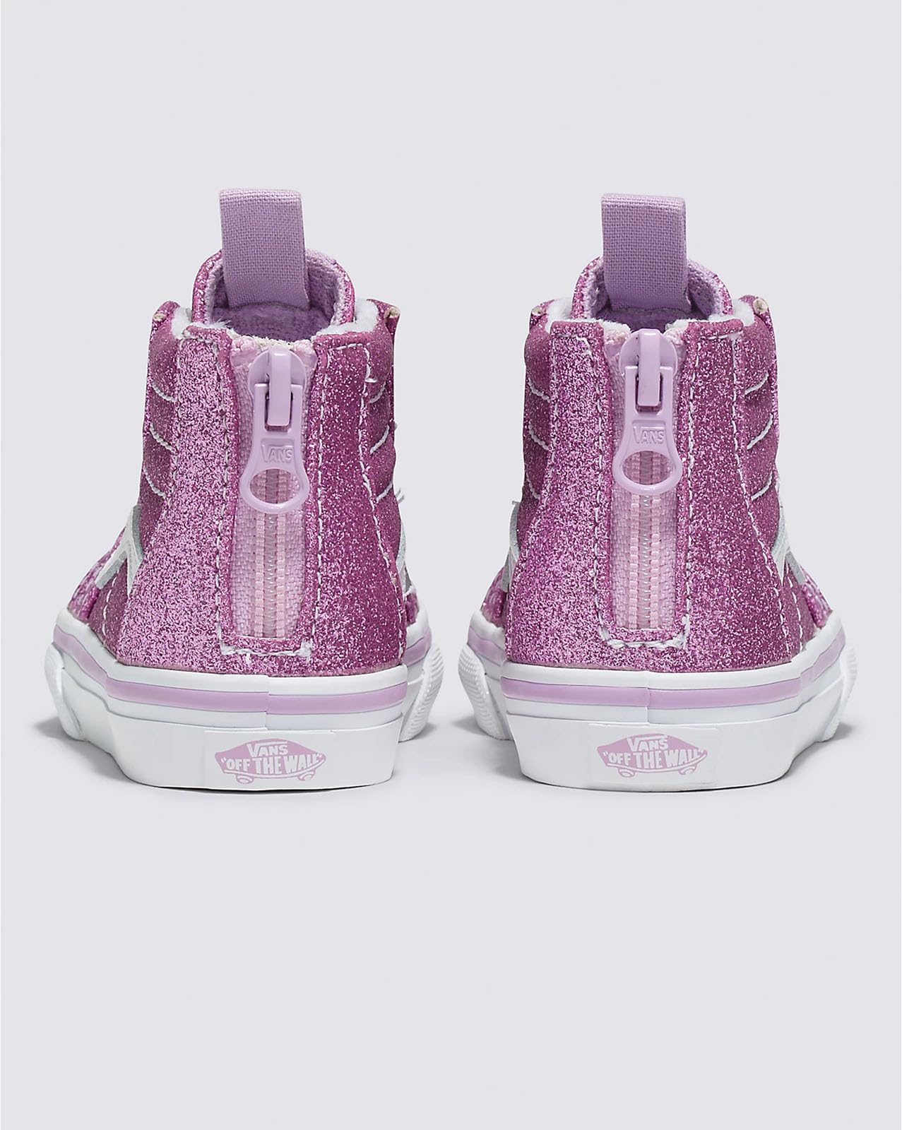 Vans - Toddlers Sk8-Hi Zip Shoes, Color Lilac, Size: 4 M US Toddler