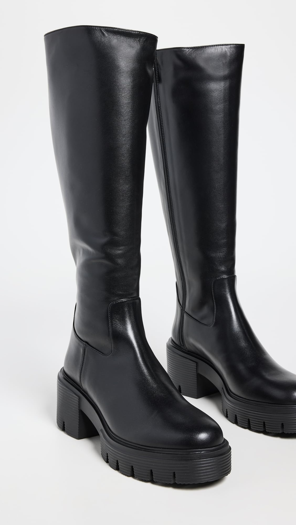 Stuart Weitzman Women's Soho Knee-High Boots, Black, 8 Medium US
