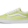 Vans Men's Kid Old Skool™ (Little Kid), Glitter Lime Sherbet, 2 Medium