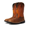 Wolverine Men's Rancher DuraShocks CarbonMax Wellington Western Boot, Yellow/Orange, 10