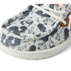 HEYDUDE Kids Men's Wally Mickey Mouse Print (Toddler) Grey Multi 8 Toddler Medium