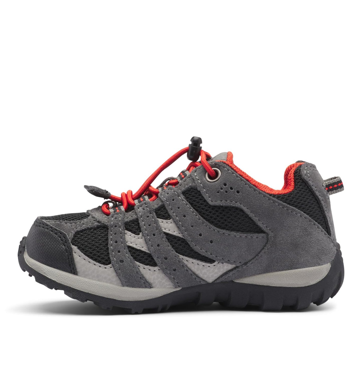 Columbia Youth Redmond Waterproof, Black/Flame, 4