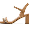 JOSIE BLOCK HEEL SANDAL (65MM), BRITISH TAN LEATHER, 8-B US