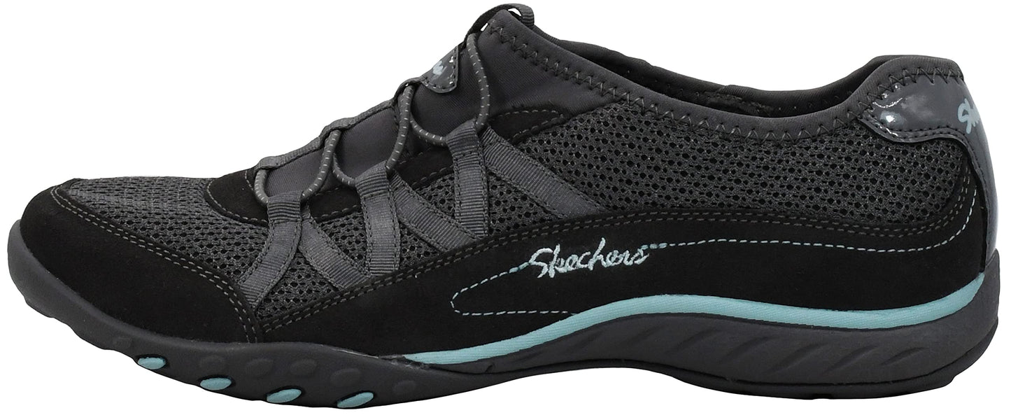 Skechers Sport Women's Relaxation Fashion Sneaker,Charcoal,8 M US