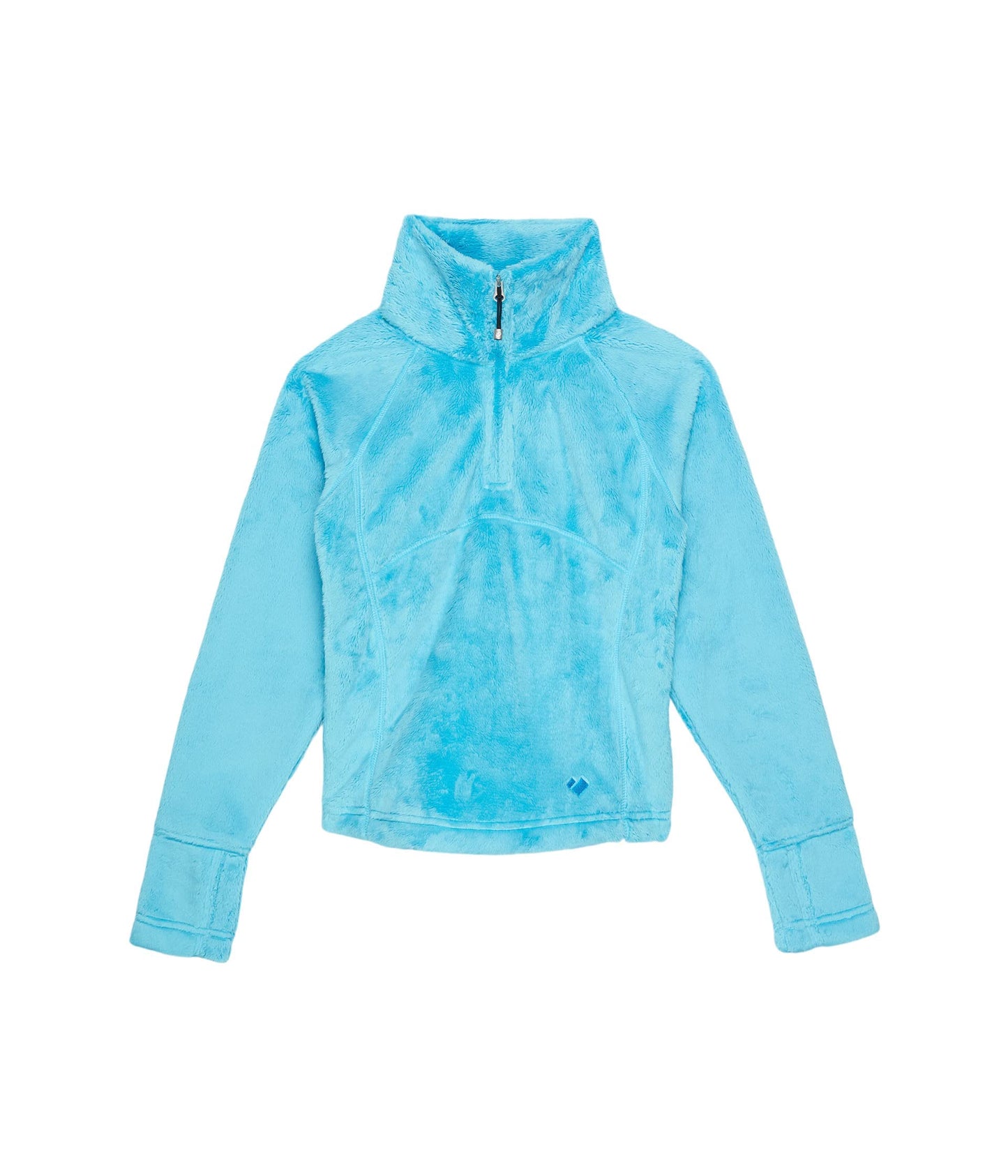 Obermeyer Girl's Furry Fleece Top (Big Kids) Co Sky LG (14-16 Big Kid)