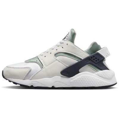 Nike Women's Air Huarache Running Shoes, White/Obsidian-Mica Green, 6.5 M US