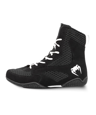 Venum Unisex's Contender Boxing Shoes, Black White, Womens 12