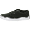 Vans Men's Ward Sneaker, Black ((Canvas) Black/Gum 7hi), 13