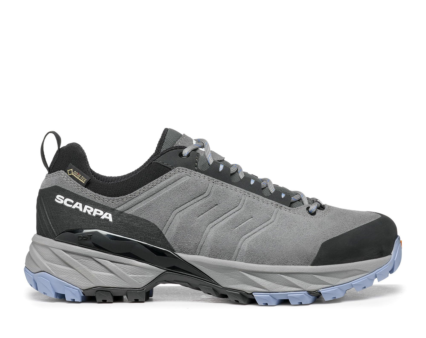 SCARPA Women's Rush Trail GTX Waterproof Gore-Tex Lightweight Hiking Shoes - Smoke/Provence - 7-7.5