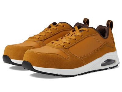Skechers Uno SR - Kolen Comp Toe Wheat 11 D (M)
