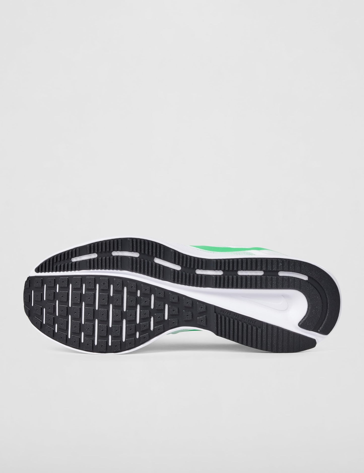 Nike Men's Run Swift 3 Road Running Shoes, Summit White/Green Shock-Barely Green, 10