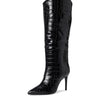 Schutz Womens Maryana Wide, Black, 5.5 Medium
