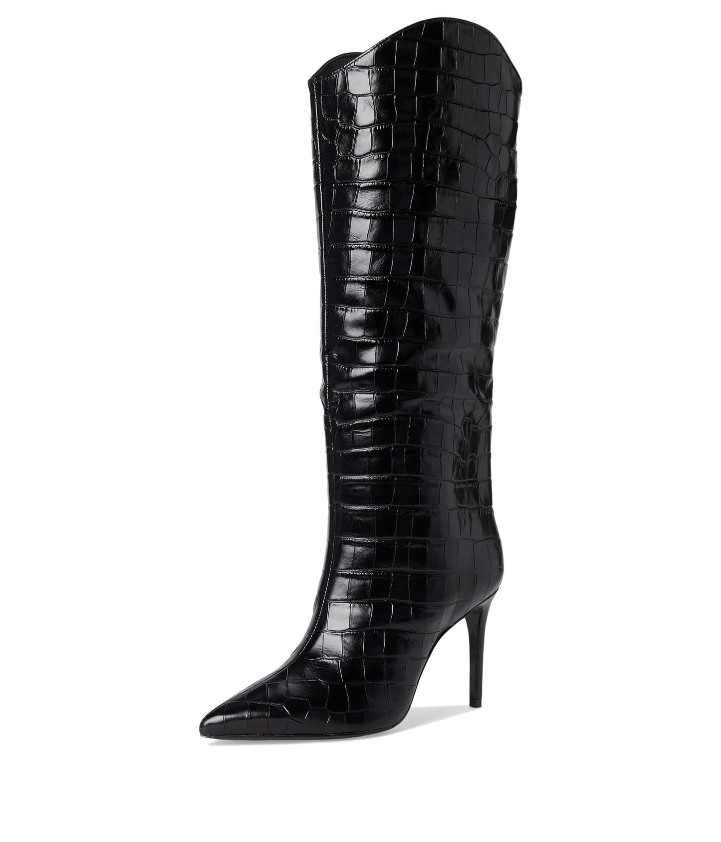 Schutz Womens Maryana Wide, Black, 5.5 Medium