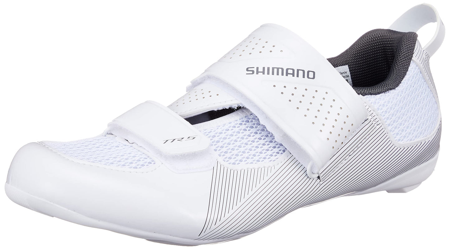 Shimano TR5 (SH-TR501) SPD-SL Triathlon Shoes [White]